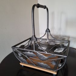 Beautiful Decorative Metal Basket 