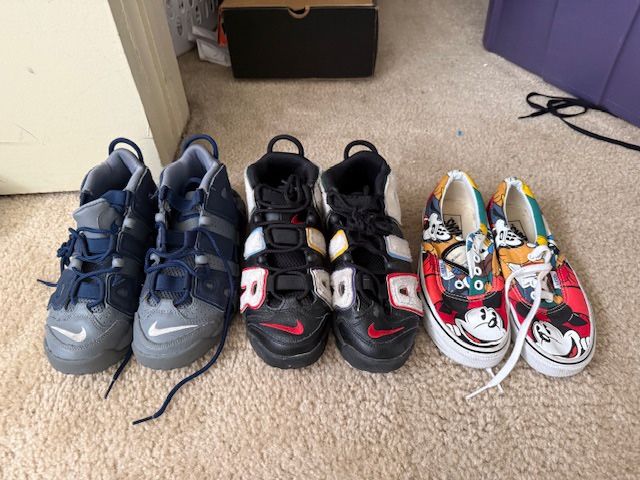 Air Jordan, Nike, And Van Kids Size 4y Collection