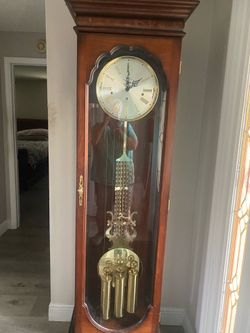 Grandfather clock .