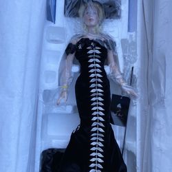 1998 ROBERT TONNER EDITH HEAD LADY LOU SHE DONE HIM WRONG PORCELAIN DOLL -NEW