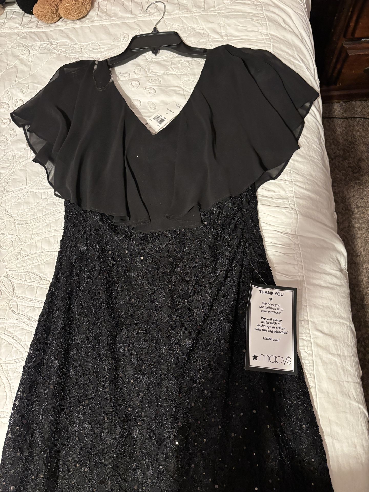 Beautiful Sequin Black Dress