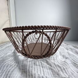 Rose Gold Wire Basket
