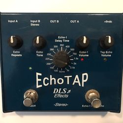 DLS Echo Tap Delay Pedal - $75