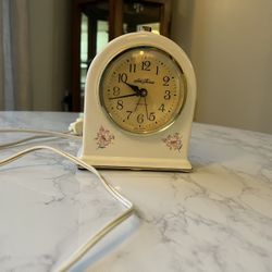 Vintage Seth Thomas Clock Lighted Dial USA