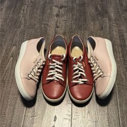 Ecco Women’s Soft 7 Leather Sneakers 