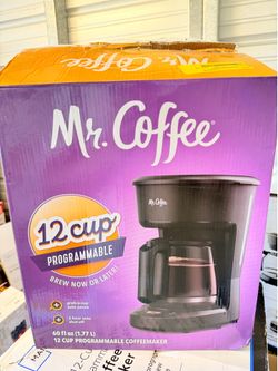 Mr. Coffee 12-Cup Programmable Coffee Maker