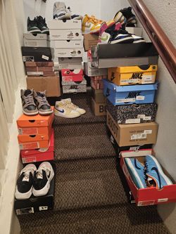 Shoes Lot NIKE, JORDAN, AIR FORCES