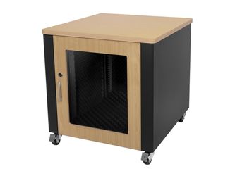 Monoprice Blackbird Pro 12U Quiet Rack Noise Reduction 44573