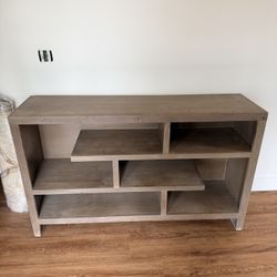 Solid Wood Tv Unit/ Stand/ Shelf 