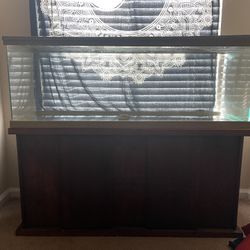 REPTILE/AQUATIC TANK & STAND W CABINETS