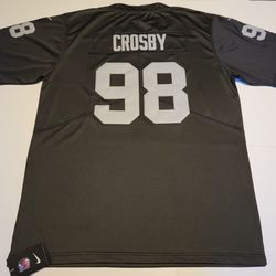 Las Vegas Raiders Maxx Crosby Jersey Size Mens Medium