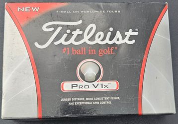 New - Titleist Pro V1x
