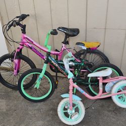 3 Bikes $20