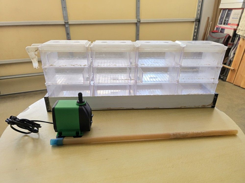 3 Levels Top Aquarium Sump With Water Pump