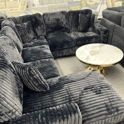 Chaise Style Stunning Sectional!