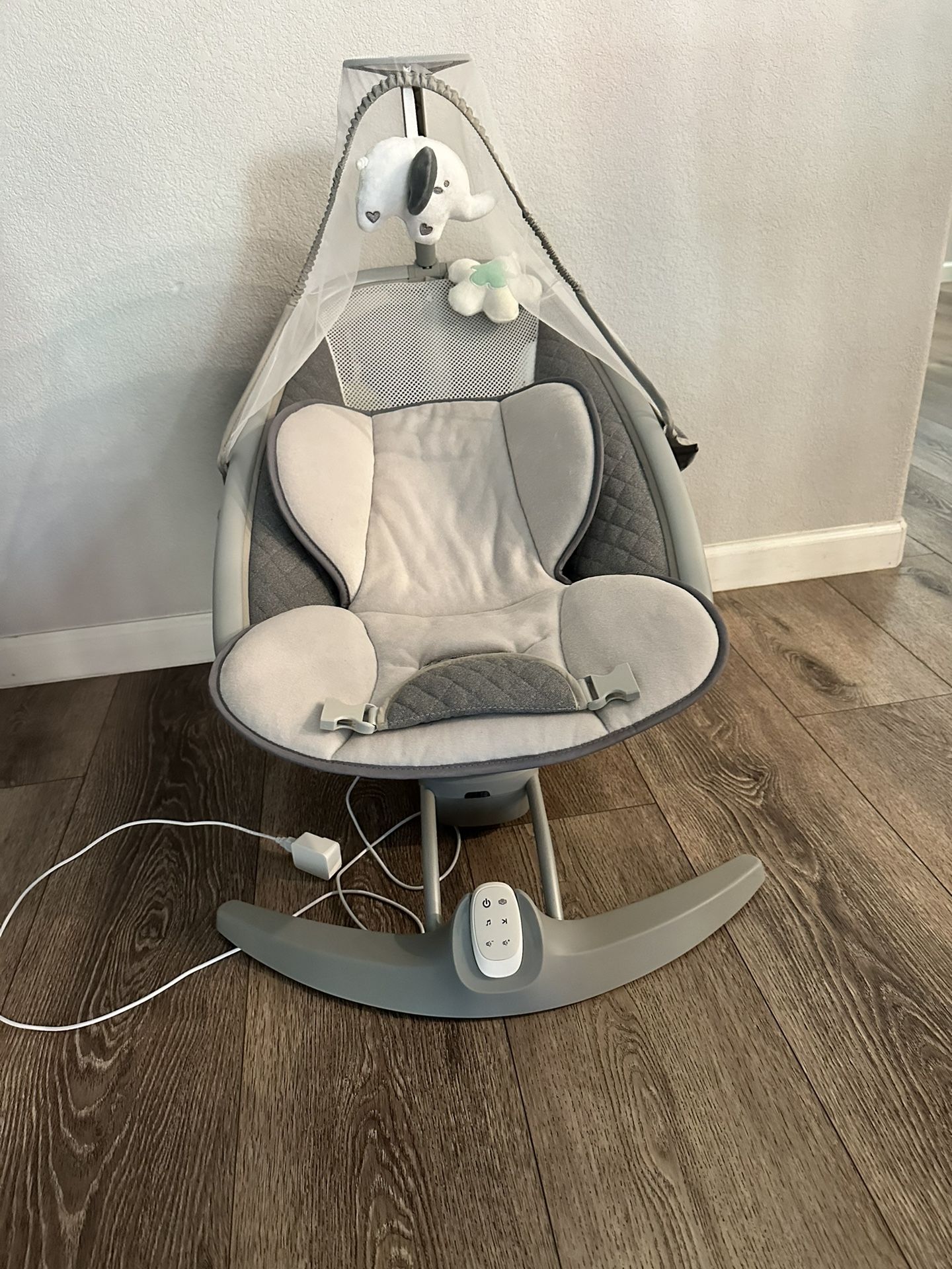 lovouse baby swings for infants, electric portable