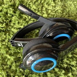 Logitech Mic And Headphones :blth