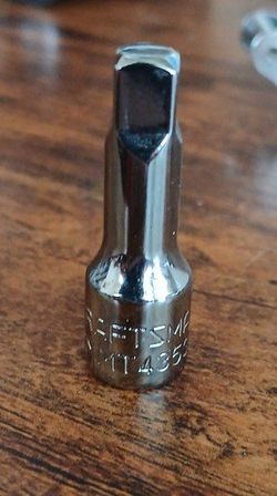 17 Pc CRAFTSMAN 1/4" Dr 1-1/2" Extension Cmmt43538 New $35