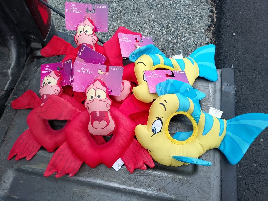 Disney Princess Little Mermaid Dog Toys