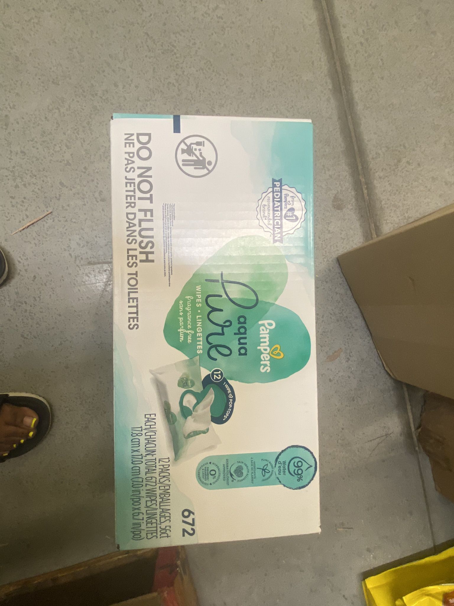 Pure Baby wipes