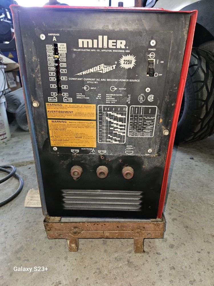 Miller 225 Welder