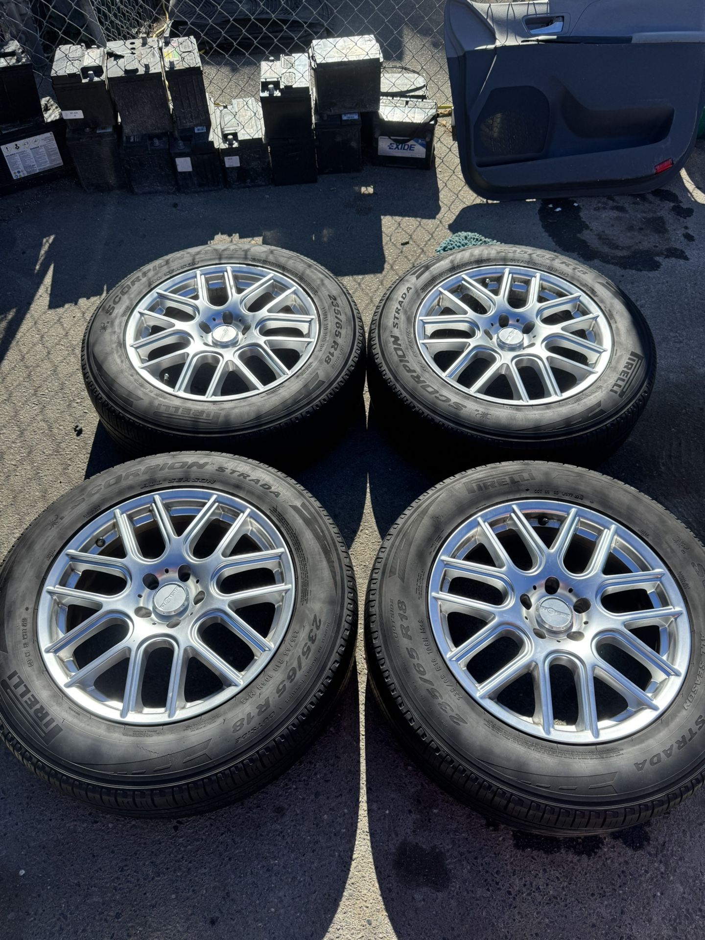 235/65/R18 Rims And Tires 5x114.3
