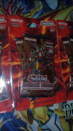 Yugioh Legendary Duelist's Soulburning Volcano 2-Pack Blister 25th Anniversary Collection (3)