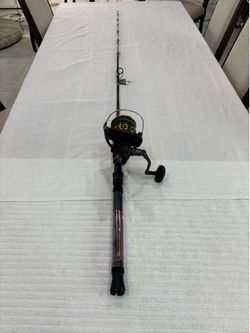 Daiwa BG 8000 on Penn Rampage 6’6” 30-80lb Rod