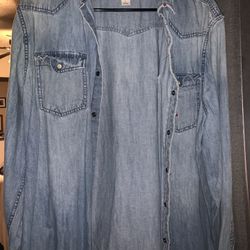 Mens Denim Shirt