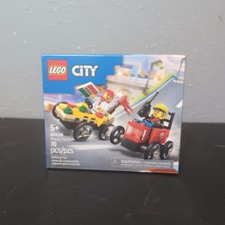 Lego Pizza Vs. Fire Truck 60458