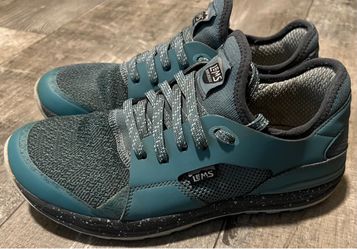 LEMS Boulder Co Mesa Laced Sneakers Women’s Size 10 Arctic Blue Hiking Trail