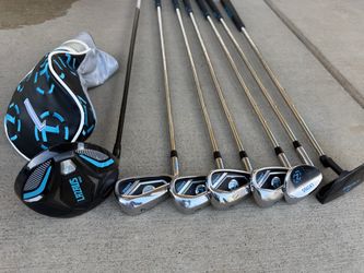 Lazrus Golf Club Set with Driver Irons Putter Left Handed LH