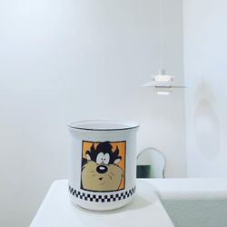 Vintage Taz Warner Brothers Looney Tune Tasmanian Devil Jar 1993 Rare!