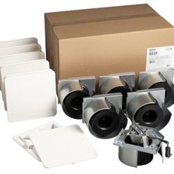 New Broan-NuTone BE8F Bathroom Fan Pack – 6 Units – 80 CFM