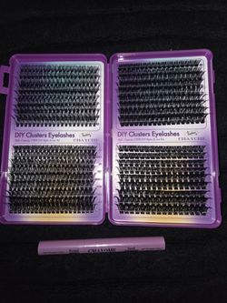 Lash clusters w/bond & seal