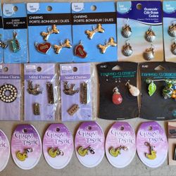 22 New Bracelet Charms Packs Assorted Styles And Makes