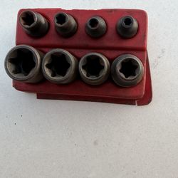 MAC TOOLS LOT OF 8 Impact TORX