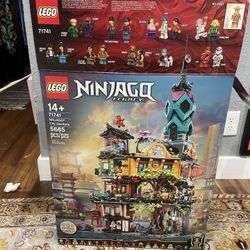 Lego Ninjago 71741 Ninjago City Gardens (NEW / SEALED BAGS/ OPEN BOX