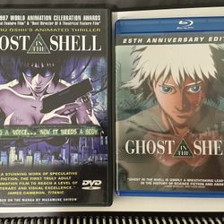 Ghost In The Shell Anime Movie DVD and Blu-ray