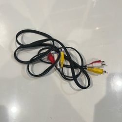 RCA Cable – Red, White, Yellow – Audio/Video