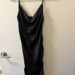 Zara LBD - Satin Size M