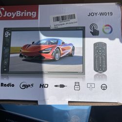 SJoyBring Upgrade Wireless Double Din Car Stereo 