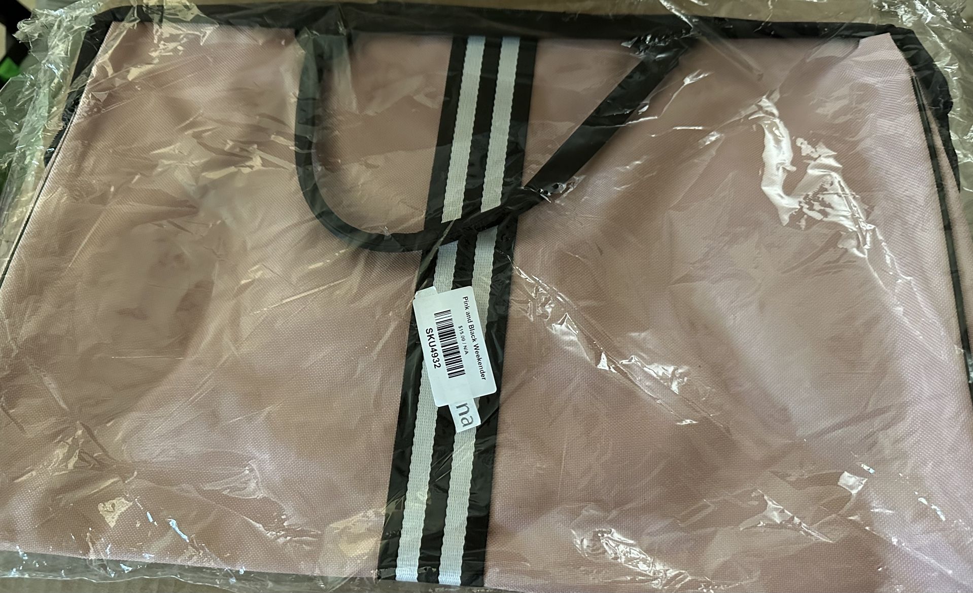 Pink Duffle Bag New