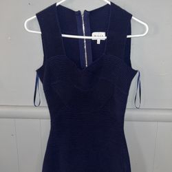 Milly blue navy dress great condition small