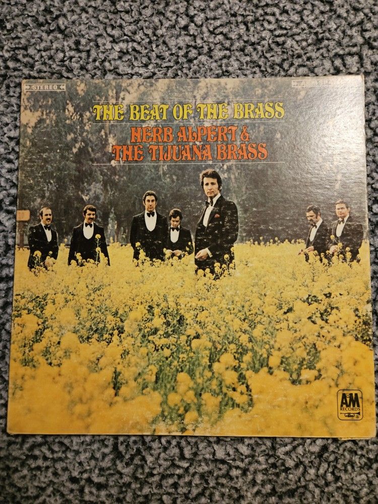 Vintage LP Vinyl Midcentury Record ALBUM Herb Alpert