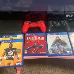 PS4 And Big Tv For Sale