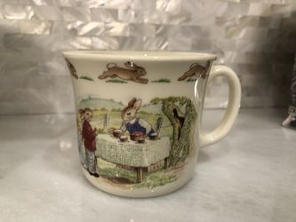 1988 Royal Doulton England Vintage BUNNYKINS Collection Tea Cup / Coffee Mug