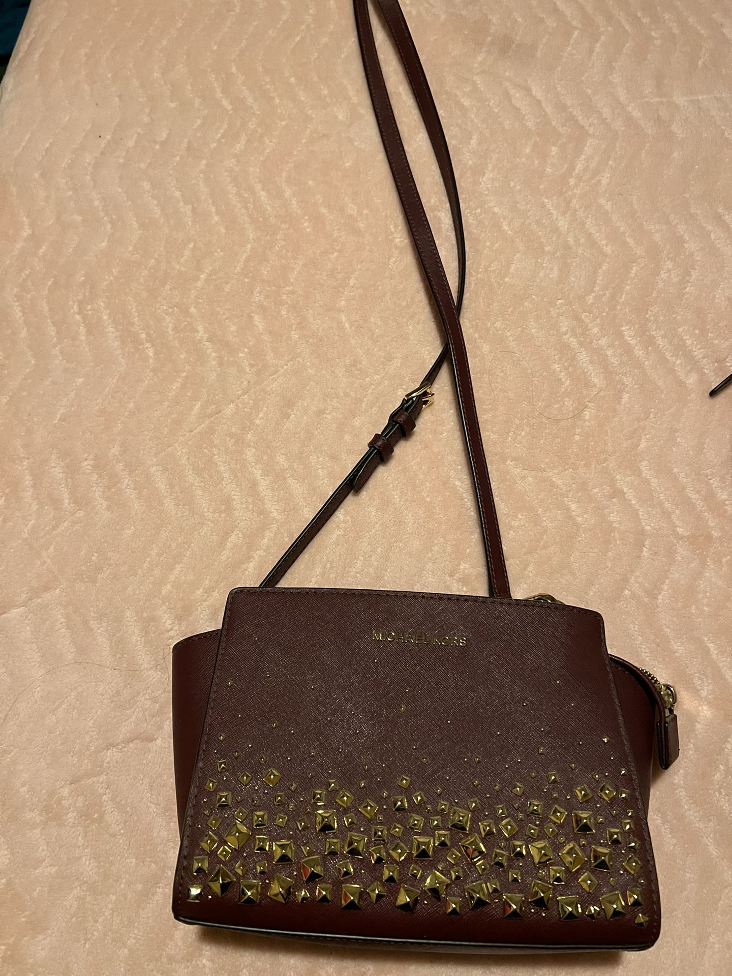 Mk Burgundy Purse