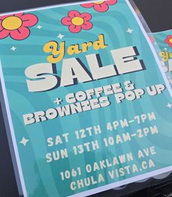 SALE!!YARD SALE!!