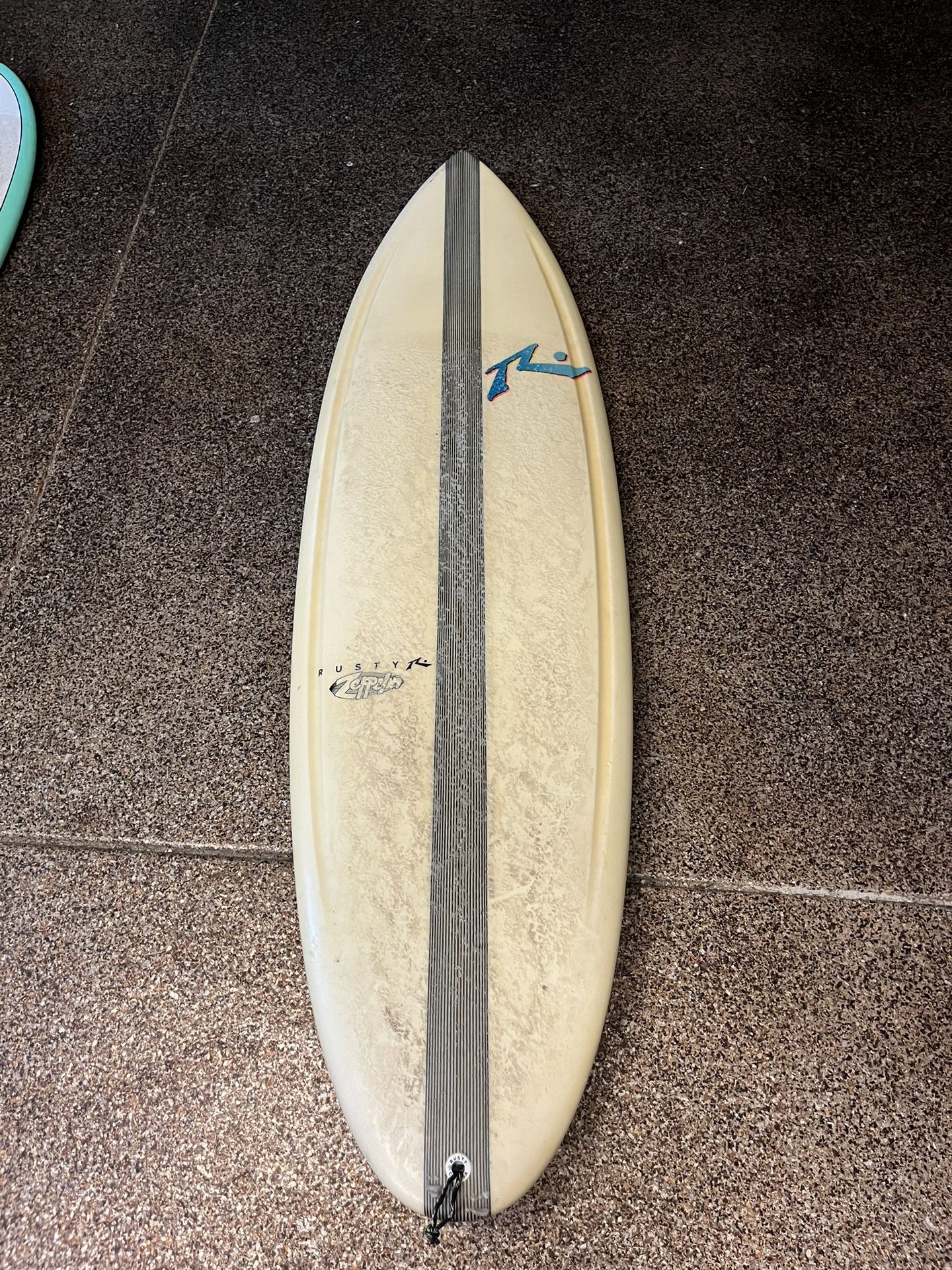 Rusty Zeppelin Surfboard 6’8